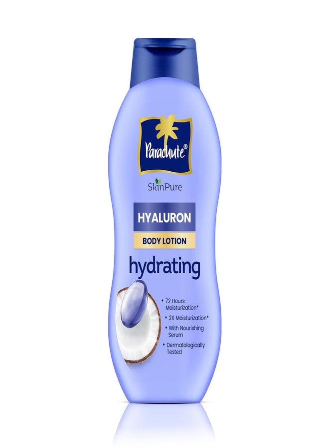 Parachute SkinPure Hyaluron Body Lotion with Virgin Coconut Oil | Deep Hydration for All Skin Types | Moisturises for up to 72 Hours* | Clean, Nourishing Formula | 400 ml - Image 1