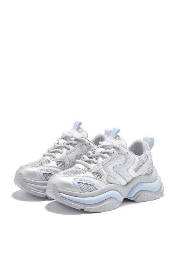 SAFIYA Saturday's Dad Shoes For Women, All-match Mesh Breathable Fashion Trend Chunky Platform Height-increasing Casual Sneakers - Image 1