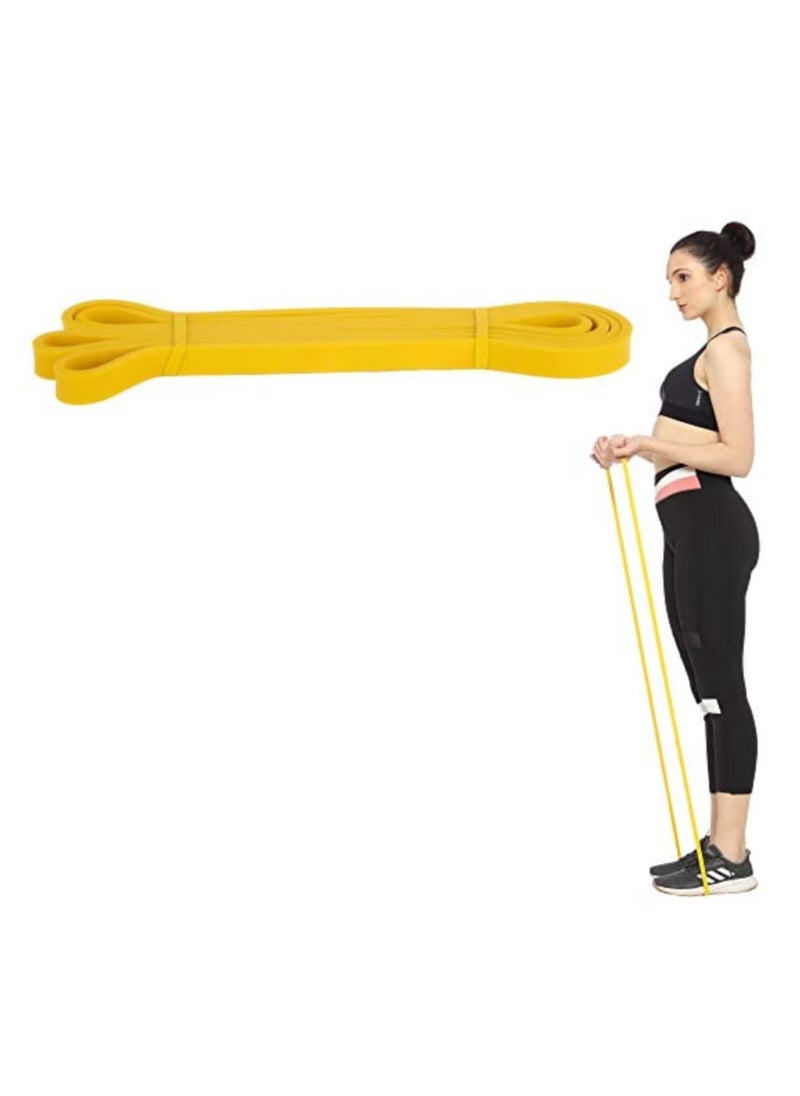 Cuken 5-15 Lbs Resistance Band Pull up Assist Band Heavy Duty Powerlifting Exercise Stretch Bands for Powerlifting, Muscle Toning, Yoga, Stretch Mobility (Yellow)  - Image 5