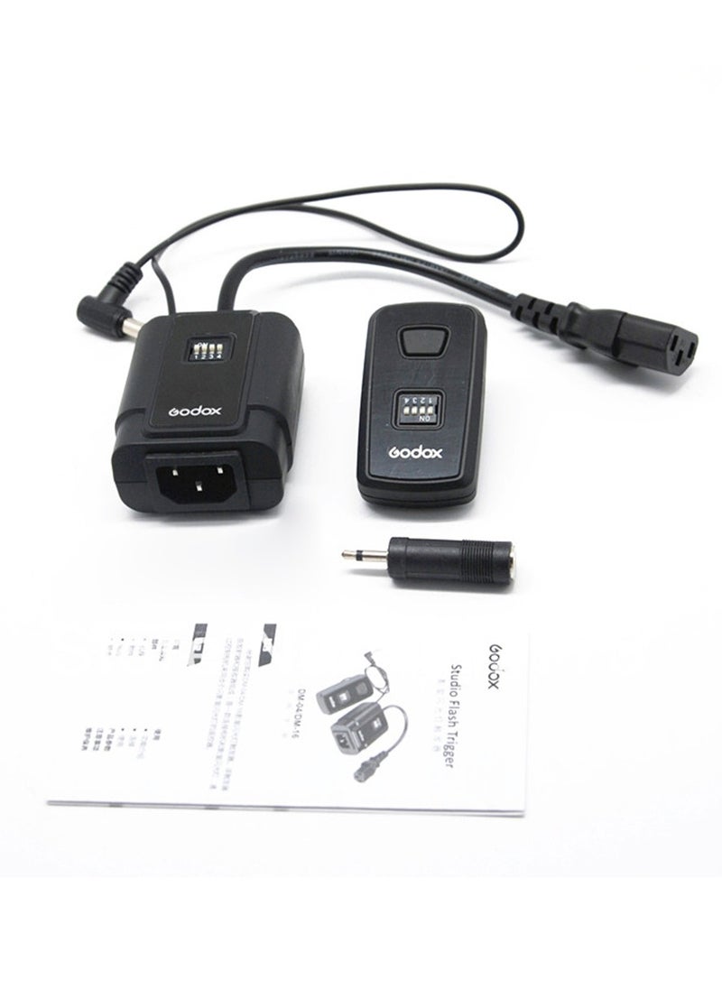 Godox DM-16 16-Channel Studio Flash Trigger Wireless Remote Transmitter & Receiver  - Image 1