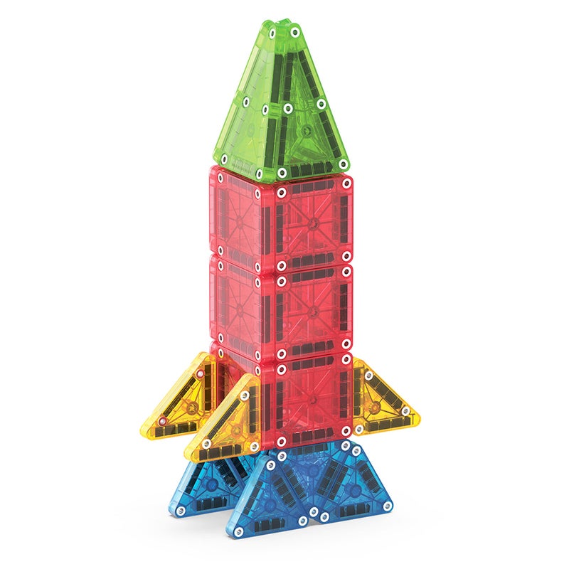 MAGNA-TILES مجموعة السفر مكونة من 26 قطعة من MicroMAGS - Image 4