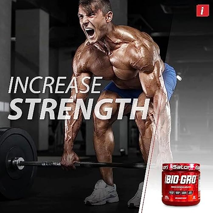 iSatori BIO-GRO Protein Synthesis Amplifier, for Muscle Recovery & Growth, Enhanced Stimulant Free Pre Workout & Colostrum Supplement with Bio-Active Peptides- Unflavored (60 Servings) - Image 4