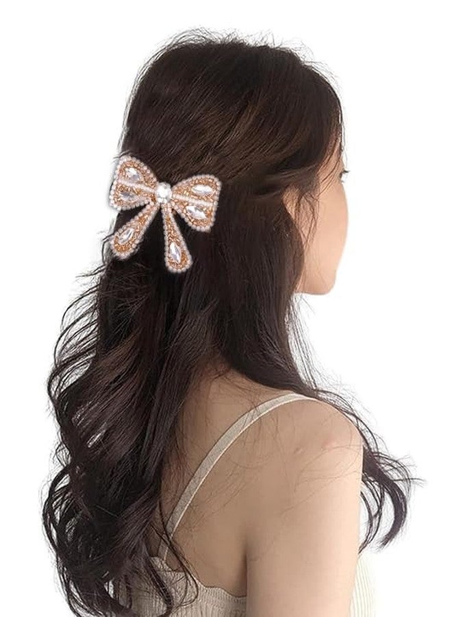 Cart Log CartLog Bow Hair Clips for Girls & Women - Trendy Hair Bows, Aesthetic Hair Accessories, Cute Alligator Clip Bows for Thick & Thin Hair (Design 2) - Image 3