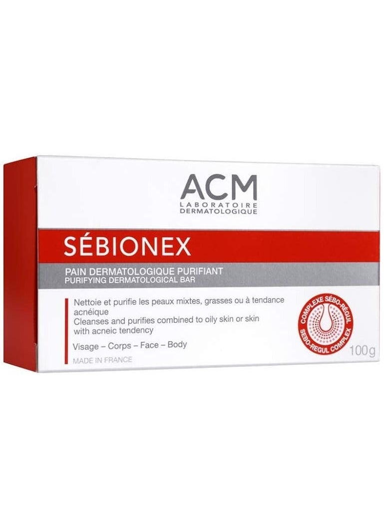 ACM ACM SEBIONEX PURIFYING BAR 100G  - Image 1