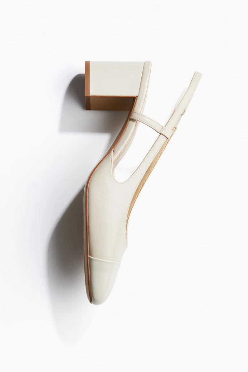 H&M Block-heeled slingbacks