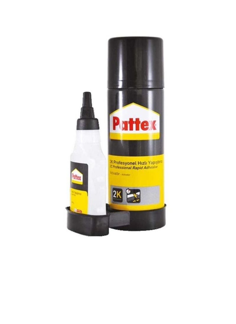 2C Professional Rapid Adhesive -200ml+50ml