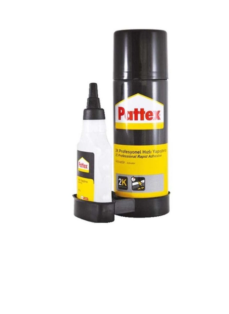2C Professional Rapid Adhesive -200ml+50ml
