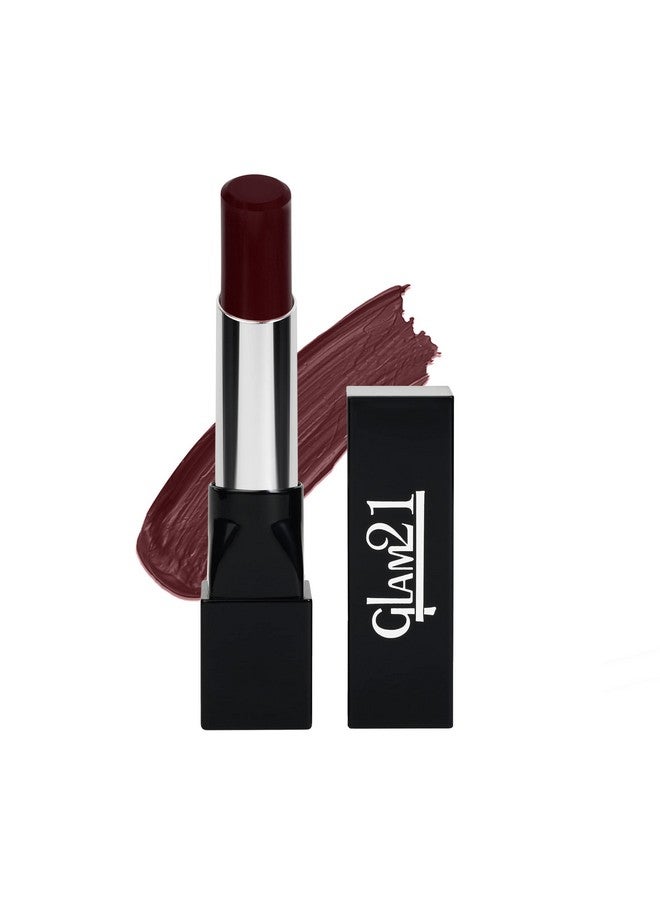 Glam 21 Glam21 Ultra Velvet Lipstick | Long-Lasting Stay On Lips | Lovely Matte Finish | 2.5Gm | Deep Maroon-19 - Image 1