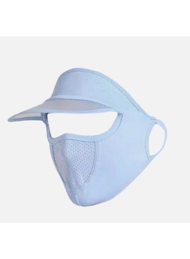 Women Ice Silk Sun Mask Breathable  Face Cover Outdoor  - Image 3