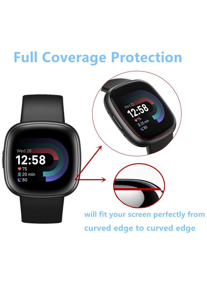 FITME 4 pieces 3D Screen protector For Fitbit Versa 4 / Fitbit Sense 2  - Image 4