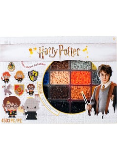Perler Perler 80-54345 Harry Potter Fuse Bead Kit for Kids and Adults, Comes with 19 Patterns, Multicolor, 4503pcs  - Image 1