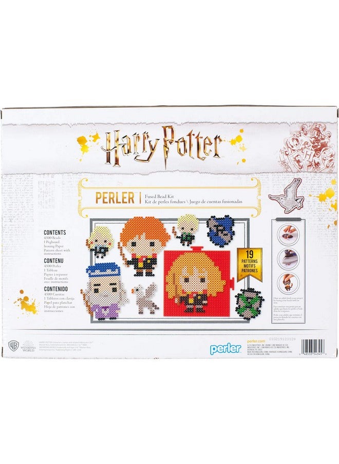 Perler - Perler 80-54345 Harry Potter Fuse Bead Kit for Kids and Adults, Comes with 19 Patterns, Multicolor, 4503pcs - Image 1