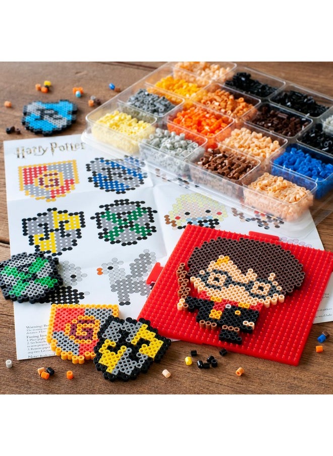 Perler - Perler 80-54345 Harry Potter Fuse Bead Kit for Kids and Adults, Comes with 19 Patterns, Multicolor, 4503pcs - Image 1