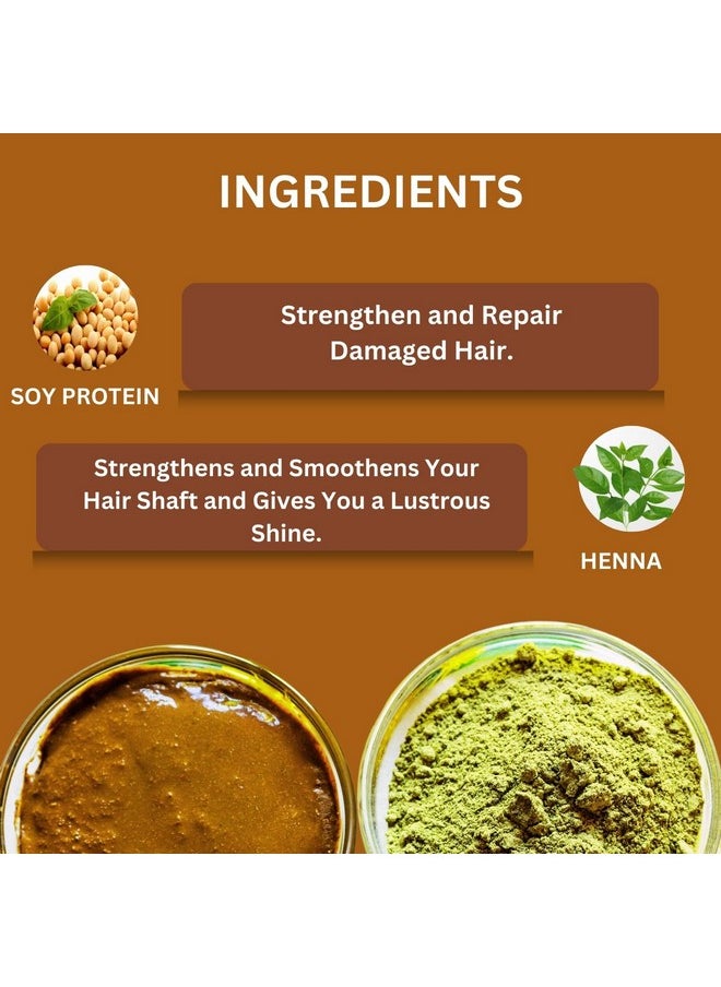 Iba Iba Hair Colour for Women - Medium Brown, 70g | 100% Pure Henna Based Powder Sachet | Natural Hair Colour & Long Lasting with Conditioning Formula | Reduced Hair Fall & Hair Damage | Shine & Nourish Hair | Free from Ammonia and Other Harmful chemicals | Herbal Hair powder for Hair Colour | Medium Brown Henna  - Image 3