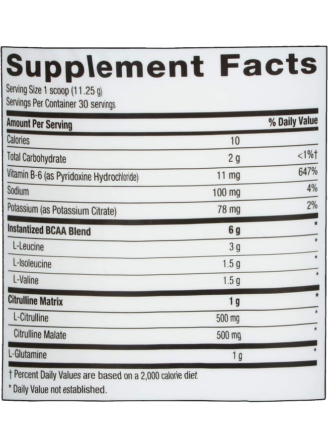 GNC GNC PRO PERFORMANCE AMP GOLD SERIES BCAA ADVANCED-BLUE RASPBERRY - Image 5