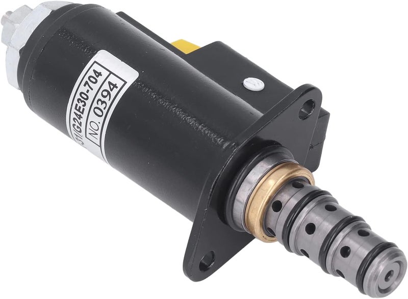 Rotation Solenoid Valve Stainless Steel for Caterpillar E320B E322B E322C, Excavator Solenoid Valve Replacement OEM 116-3526 1163526, Durable Hydraulic Control Valve for Heavy Eq - Image 1