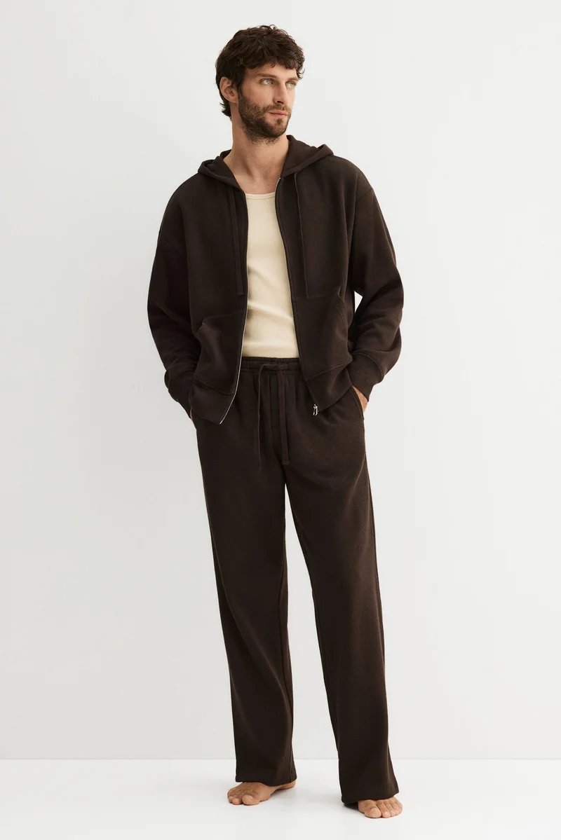 H&M Loose Fit Jersey zip-through hoodie