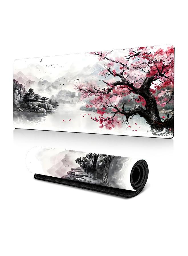 Bluejw Popular Cross-border Foreign Trade Landscape Painting Landscape Table Pad Mouse Pad Flowers And Trees Mouse Pad Large Wholesale Heat Transfer - Image 1