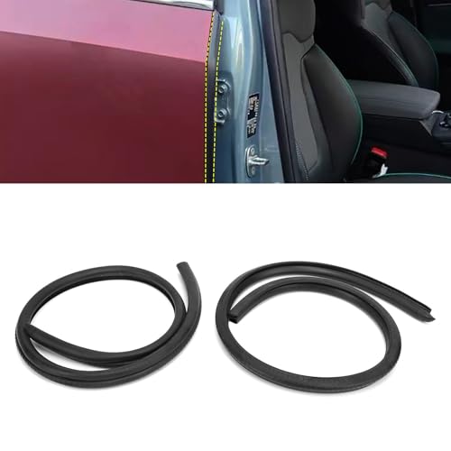 TSTESE B Pillar Soundproof Sealling Strips Compatible with Tesla Model Y 2019-2024 2025 Accessories Seal Kit Soundproof EPDM Rubber Weather Draft Strip Wind Noise Reduction Sound Proofing Kits B-Pillar 2PCS - Image 1