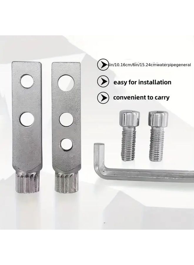 2 Piece Set Broken Thread Extractor And Small Hex Wrench 2025 Latest Model Universal Tool For Faucet Angle Valve And Water Pipe Thread Repair 4 6 8 Size Essential Household Tool - Image 3