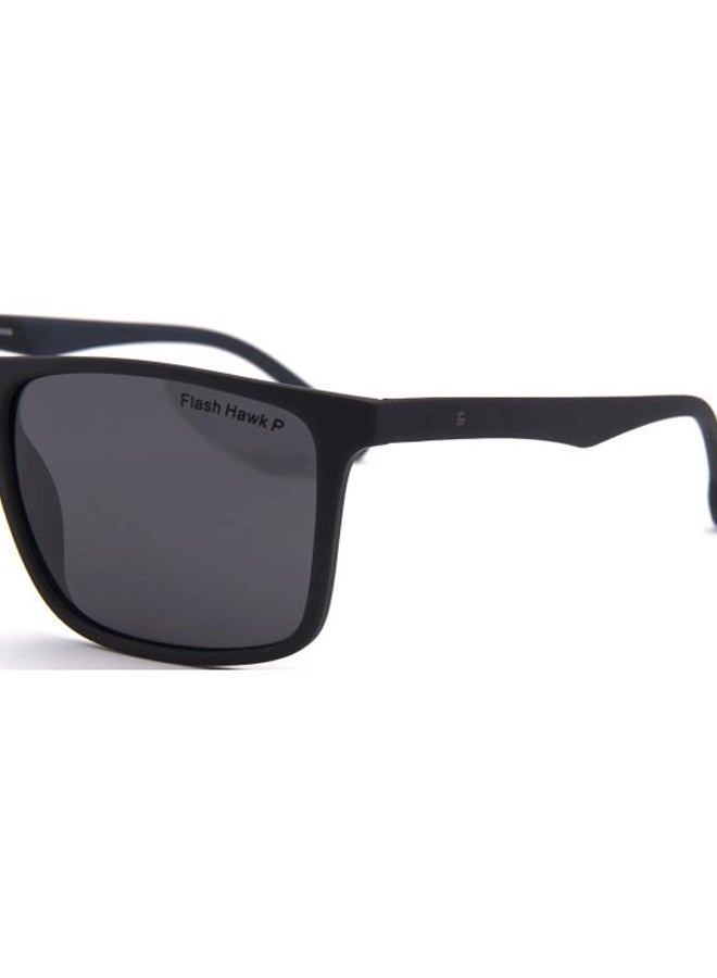 Flash Hawk Unisex Square Sunglasses - Lens Size: 43 mm - Image 4