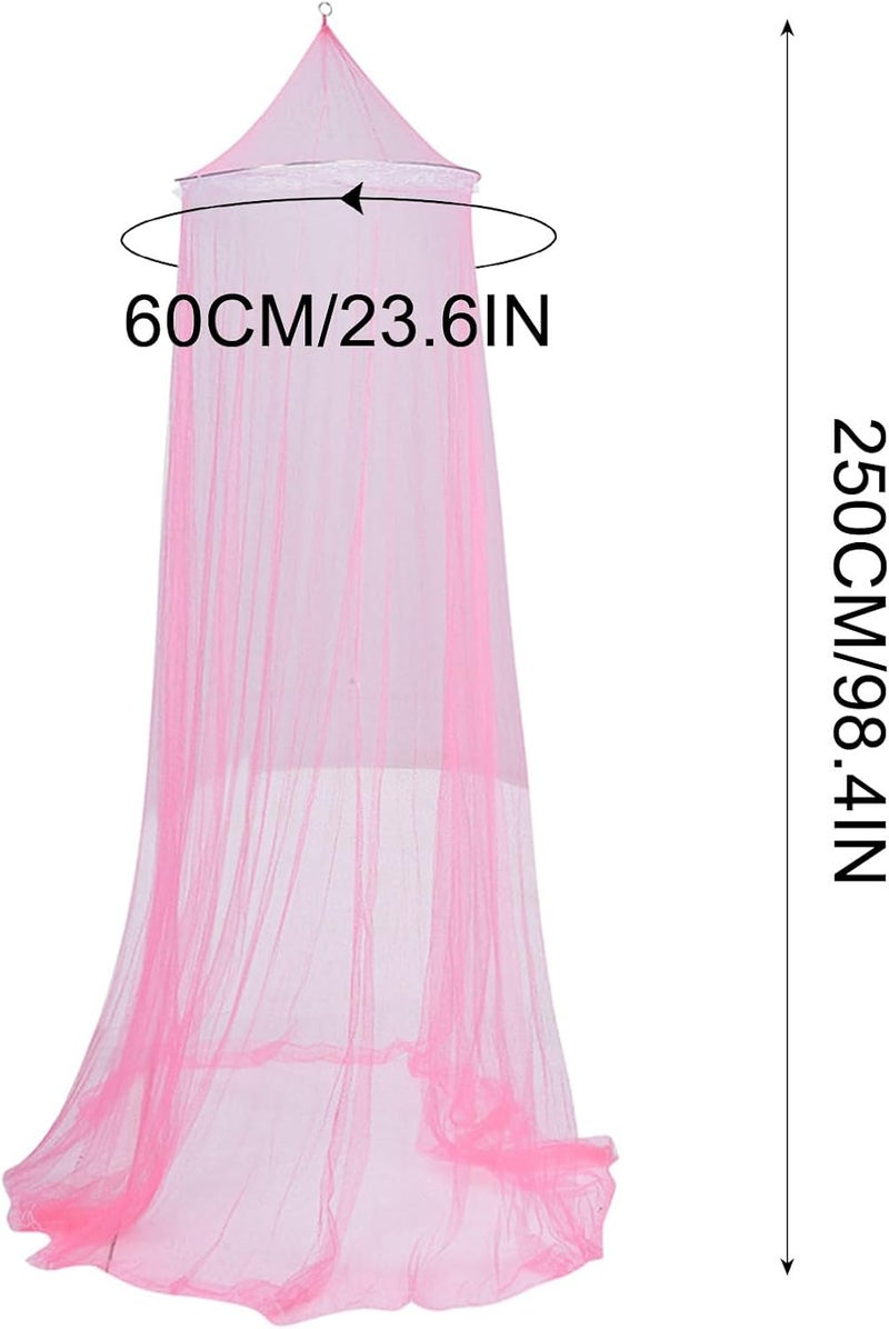 klarako Pop Up Mosquito Net for Queen Size Bed, Net Netting Canopy for Bed, Bed Mosquito Net Mosquito Net Netting Canopy for Bed Insect Repellent Shield Thin Mesh Net Lets Breeze in and Bugs Out - Image 4