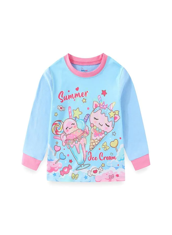 babyqlo Summer Sweet Treats Glow-in-the-Dark PJs for Girls