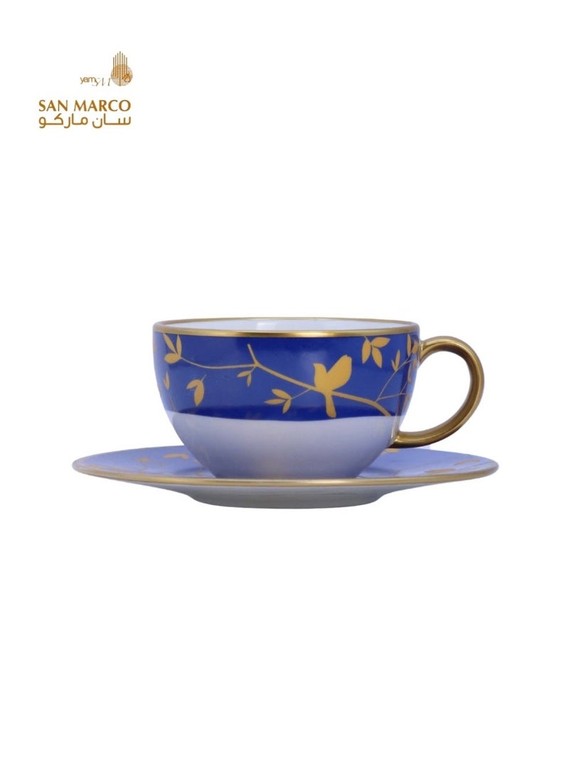 San Marco Royal Sapphire Tea Set – 12 Pieces - Image 3