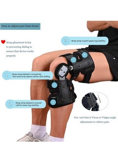 XiuWoo Unloader Knee Brace Suitable for Bone-on-bone Knee Osteoarthritis Rheumatoid Arthritis Knee Joint Pain and Degenerative Conditions  - Image 4