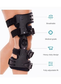 XiuWoo Unloader Knee Brace Suitable for Bone-on-bone Knee Osteoarthritis Rheumatoid Arthritis Knee Joint Pain and Degenerative Conditions  - Image 3