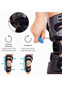 XiuWoo Unloader Knee Brace Suitable for Bone-on-bone Knee Osteoarthritis Rheumatoid Arthritis Knee Joint Pain and Degenerative Conditions  - Image 5