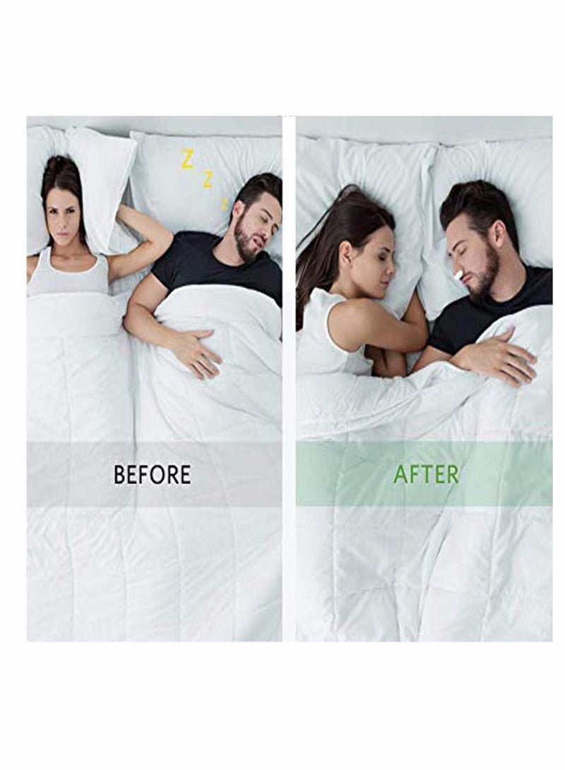 KASTWAVE سدادة الأنف لمنع الشخير، حل الشخير، سدادة الأنف، أداة توسيع الأنف، أداة إيقاف الشخير، مساعدة النوم للنساء والرجال (أزرق) - Image 5