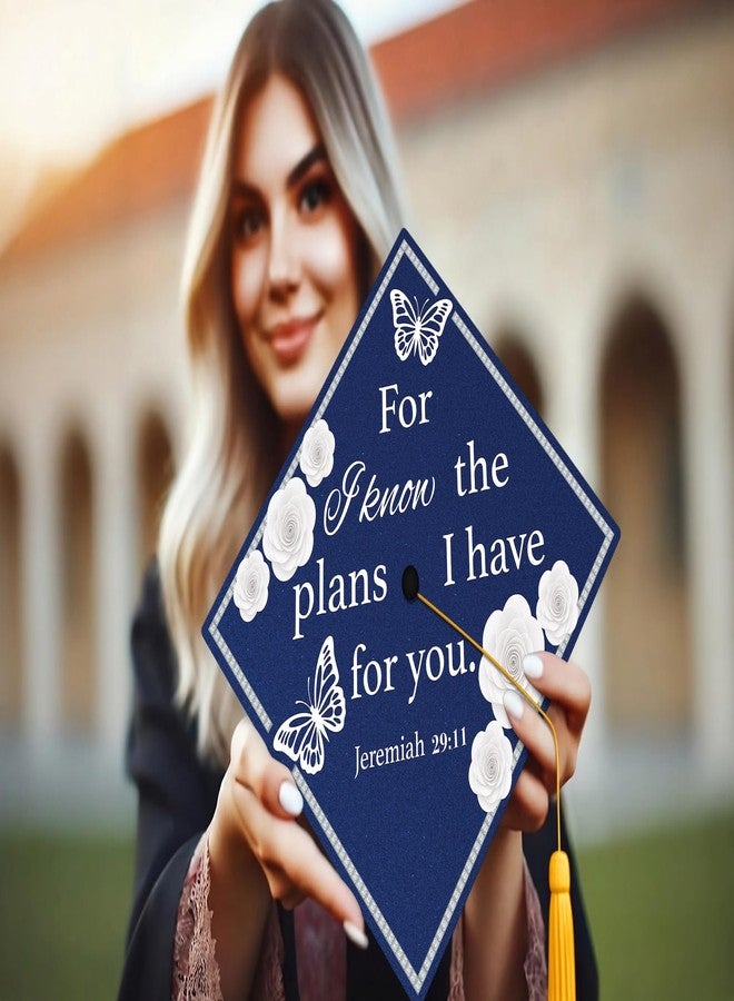 ADVANSYNC For I Know the Plans I Have for You... Graduation Cap Topper - Image 4