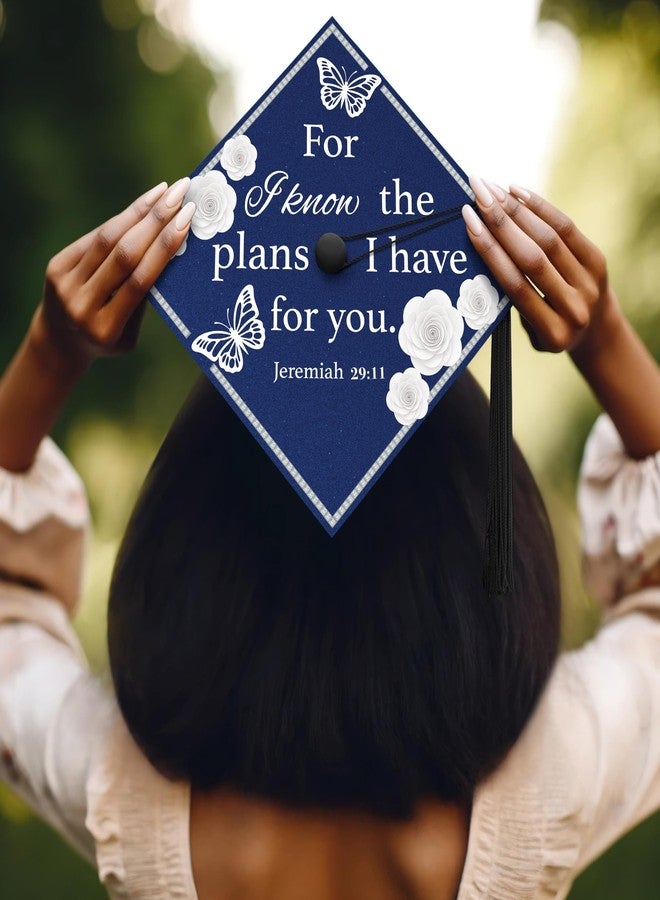 ADVANSYNC For I Know the Plans I Have for You... Graduation Cap Topper - Image 3