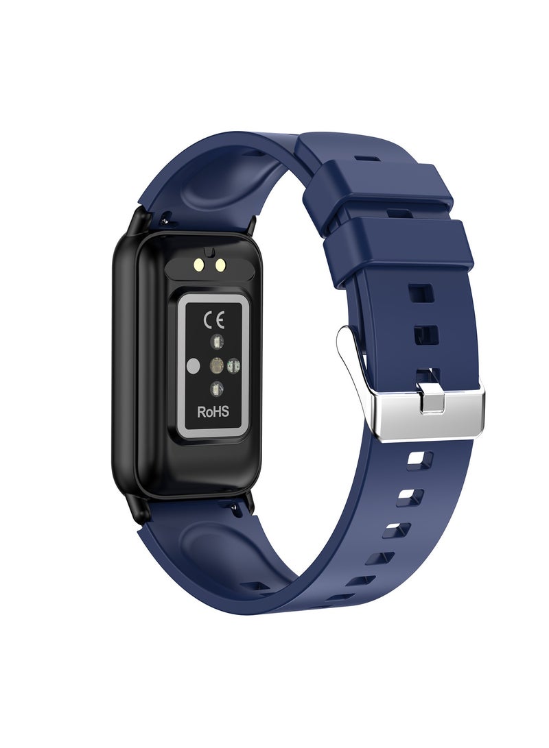 حلقة TK72 DeepFit الذكية لمراقبة سكر الدم غير الجراحية ودرجة حرارة الجسم ومستوى الأكسجين وتنبيهات الجلوس وتتبع الرياضة والصحة النسائية - Image 2