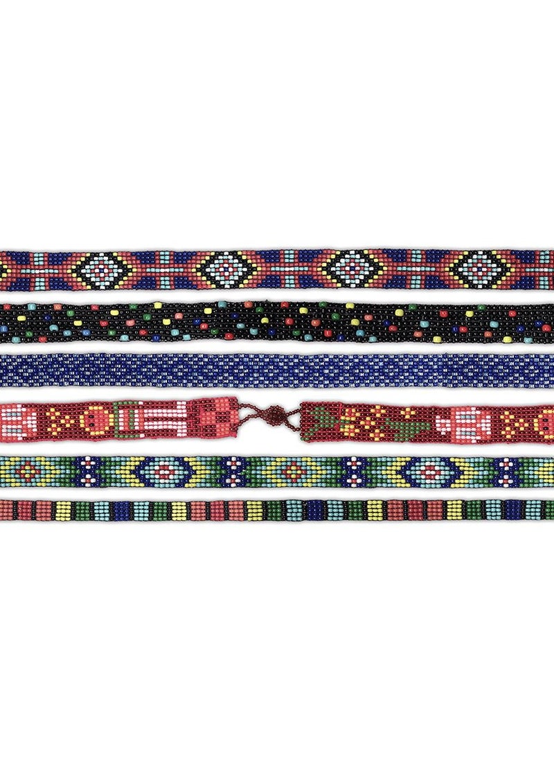 Mountain Gems - Frame Bead Loom Kit for Beaded Bracelets Earrings Belts Making Includes Seed Beads - Image 1