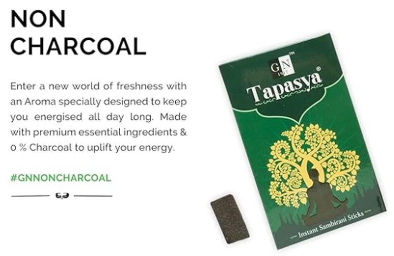 TPRG Fragrances Non Charcoal Tapasya Instant Sambrani Sticks - Pack of 12 Boxes (Dhoop Sticks for Pooja & Meditation | Long Lasting Fragrance - 180 Sticks) - Image 3