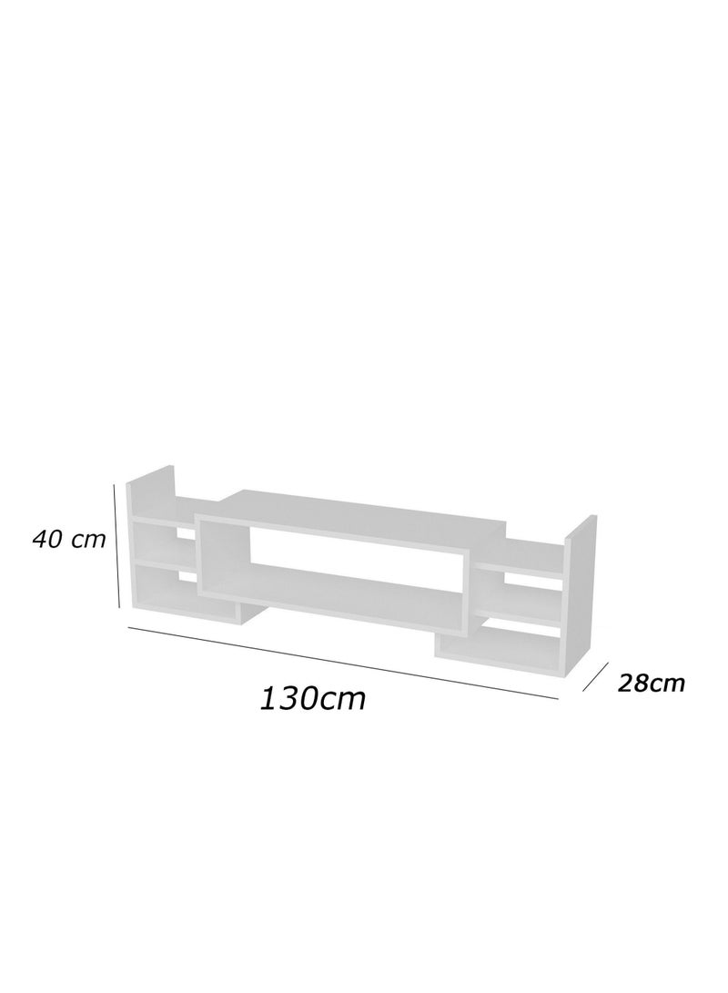 ModernTV unit - Height 40 cm - Width 130 cm - Depth 28 cm, from Furniture Store.