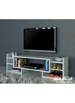 Generic Modern TV unit - height 40 cm - width 130 cm - depth 28 cm, from Furniture Store.  - Image 1