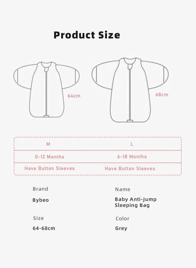 MIXDE 5 PCS Newborn Sleepsack Swaddle Blanket Baby Swaddling Wrap Infant Babies Sleeping Bag with Hat and Anti-grasping Gloves for Boy Girl Soft Cotton Sleep Sack - Image 4