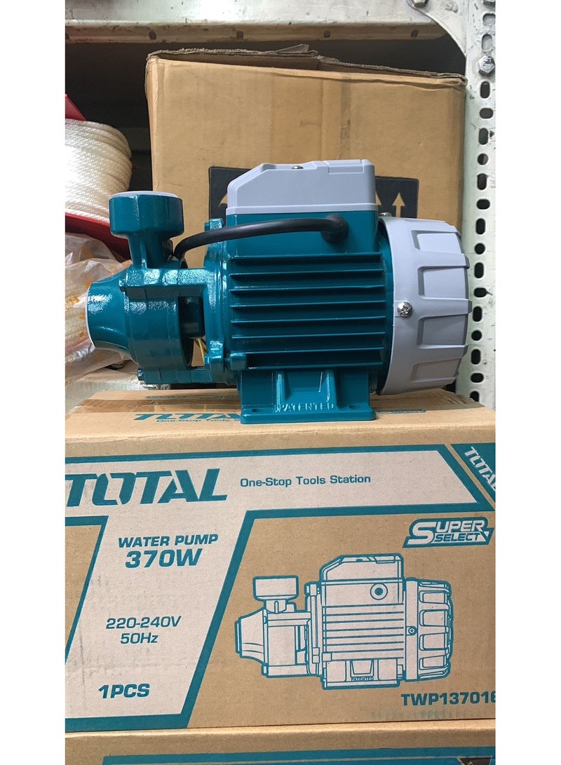 TOTAL TOTAL Water Pump 1"x1", 370W- TWP137016, Peripheral Pump for Pool, Garden, and Water Supply - 220-240V, 0.5HP, Max Flow 30L/min, Max Head 30m, Aluminum Wire Motor, Brass Impeller - Image 4