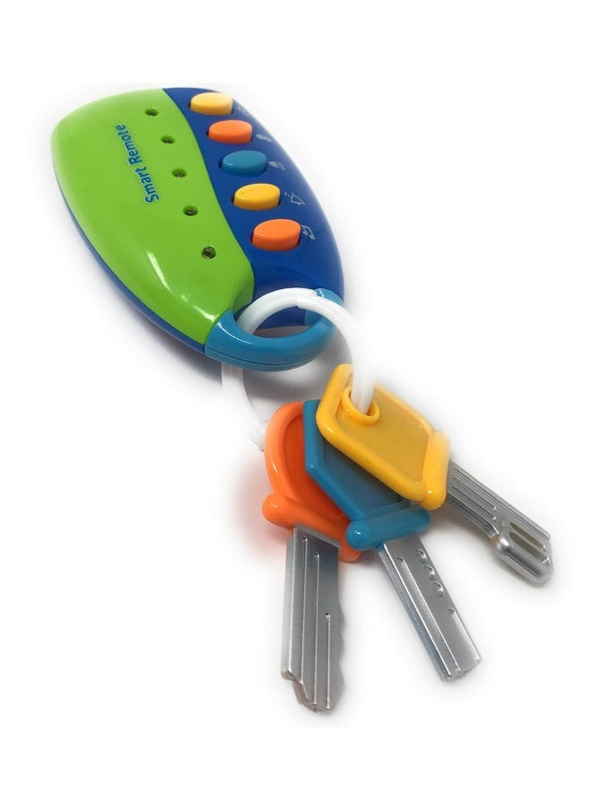 Kidsthrill Te Car Key Toy For Baby Infant Or Toddler | Kidsthrill Musical Keychain For Kids  - Image 1