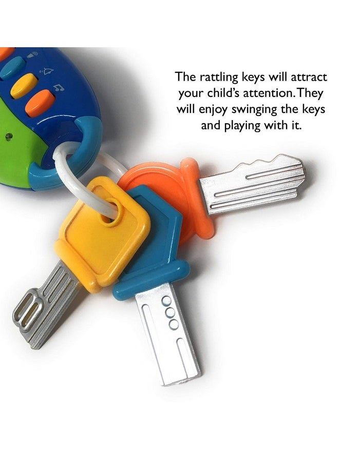 Kidsthrill Te Car Key Toy For Baby Infant Or Toddler | Kidsthrill Musical Keychain For Kids  - Image 3