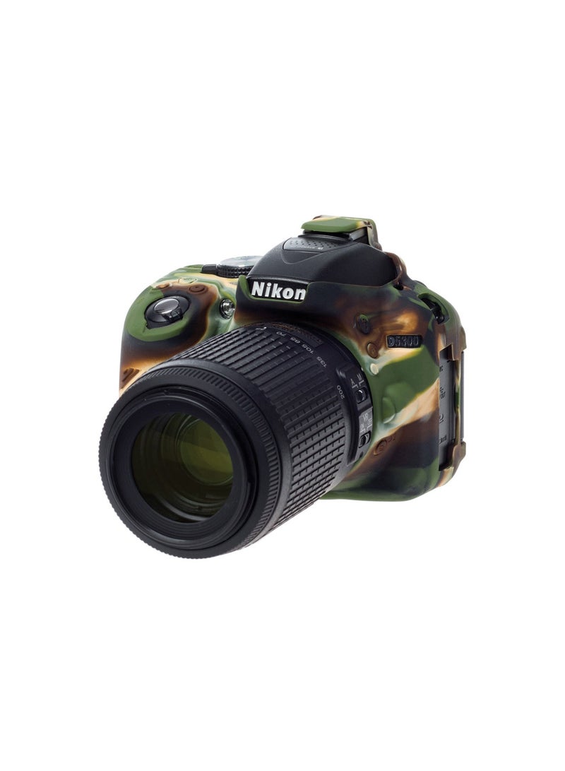 easyCover Silicone Protection Cover for Nikon D5300 ( Camouflage ) - Image 1