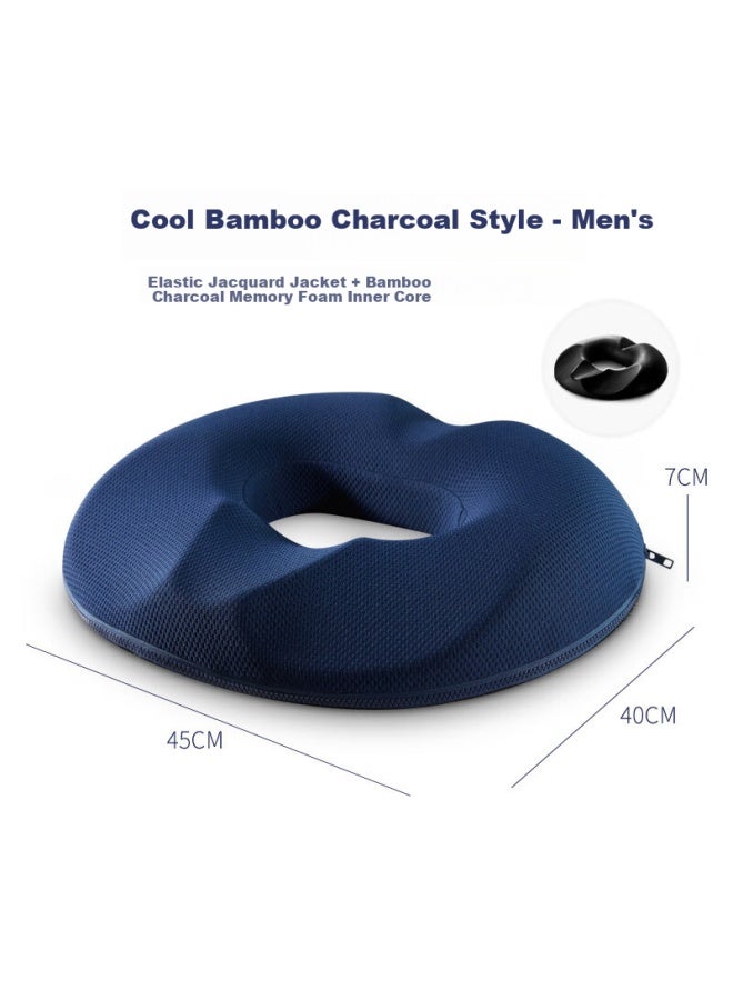Jago Hemorrhoid Cushion Office Sitting Artifact Chair Coccyx Decompression Cushion Hollow Breathable Fracture Protection Buttocks Pad - Image 1
