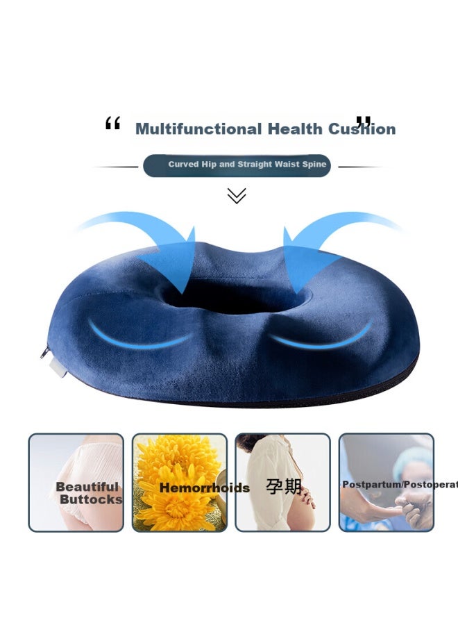 Jago Hemorrhoid Cushion Office Sitting Artifact Chair Coccyx Decompression Cushion Hollow Breathable Fracture Protection Buttocks Pad - Image 2