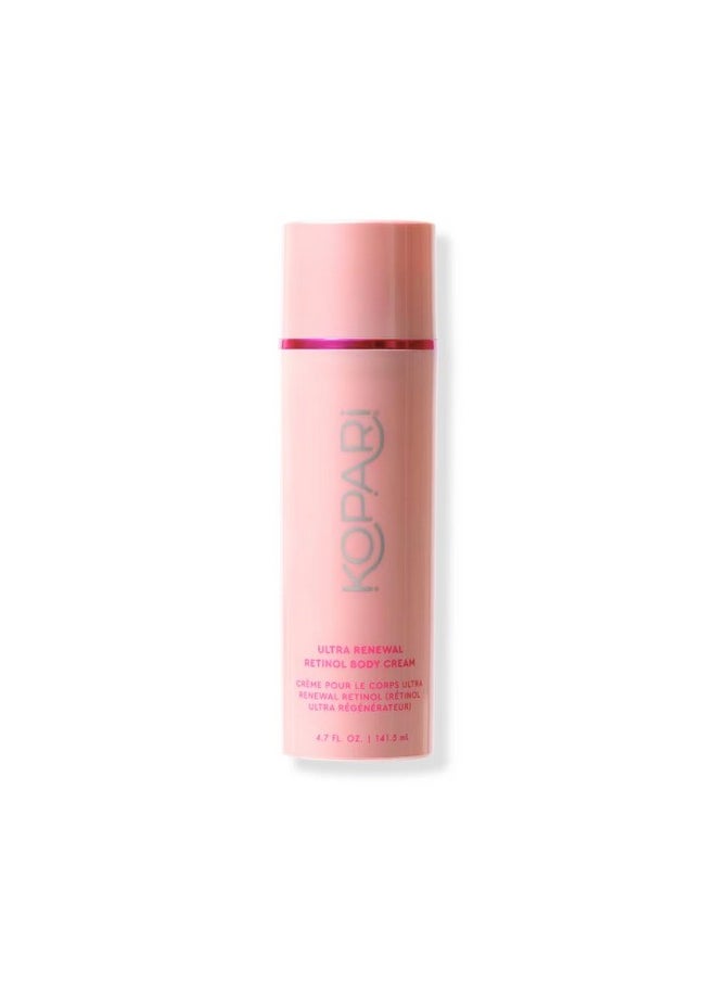 Kopari Ultra Renewal Retinol Body Cream, Infused With Acai & Encapsulated Retinol, Treat Fine Lines & Crepey Skin, Resurface & Boosts Collagen, 4.7 Oz  - Image 1
