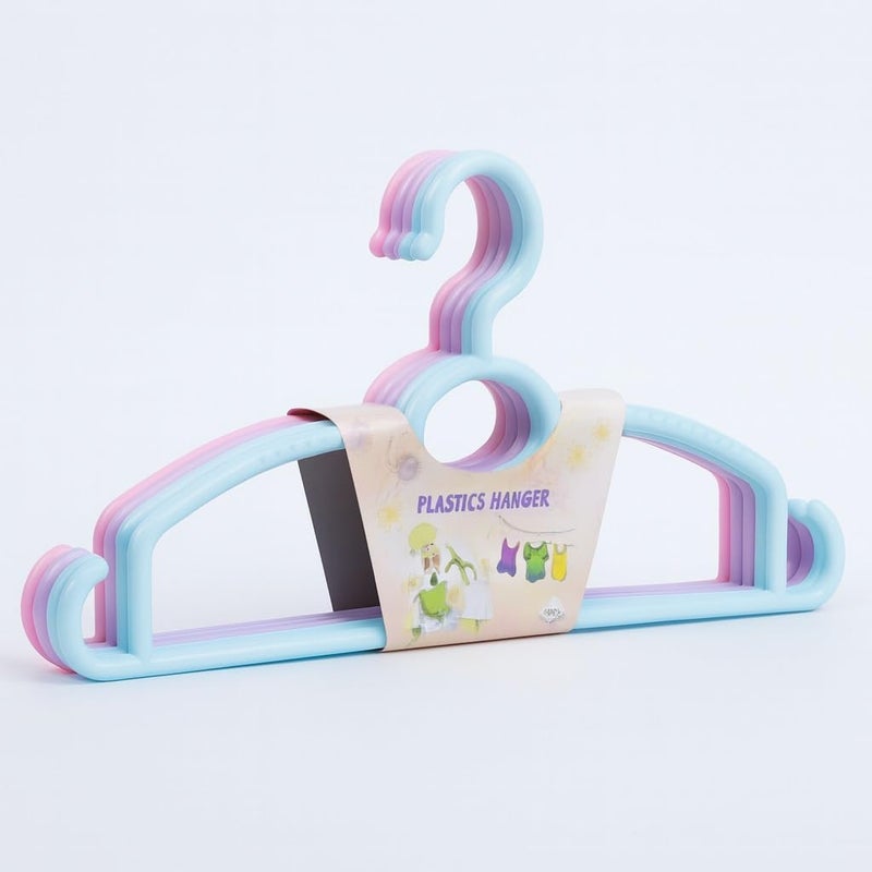 Home Care P-468 5-Piece Hanger Set Sturdy Wardrobe Solution, Plastic