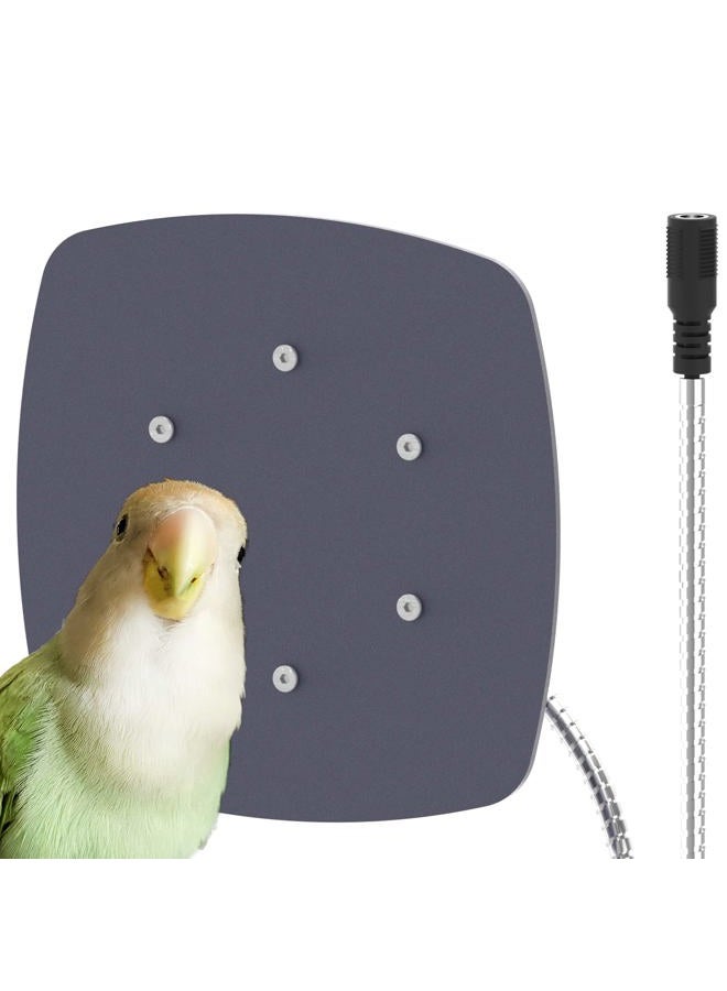 Ogioxam Thermostatic Bird Warmer, Waterproof 12V Heater for Parakeets - Image 1