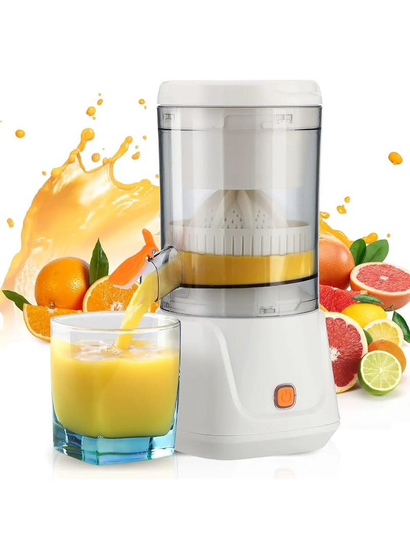   لكي بور عصارة حمضيات كهربائية صغيرة، قابلة لإعادة الشحن، عصارة برتقال متعددة الوظائف مع كابل شحن، سهلة الاستخدام - Image 1